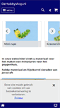 Mobile Screenshot of dehobbyshop.nl